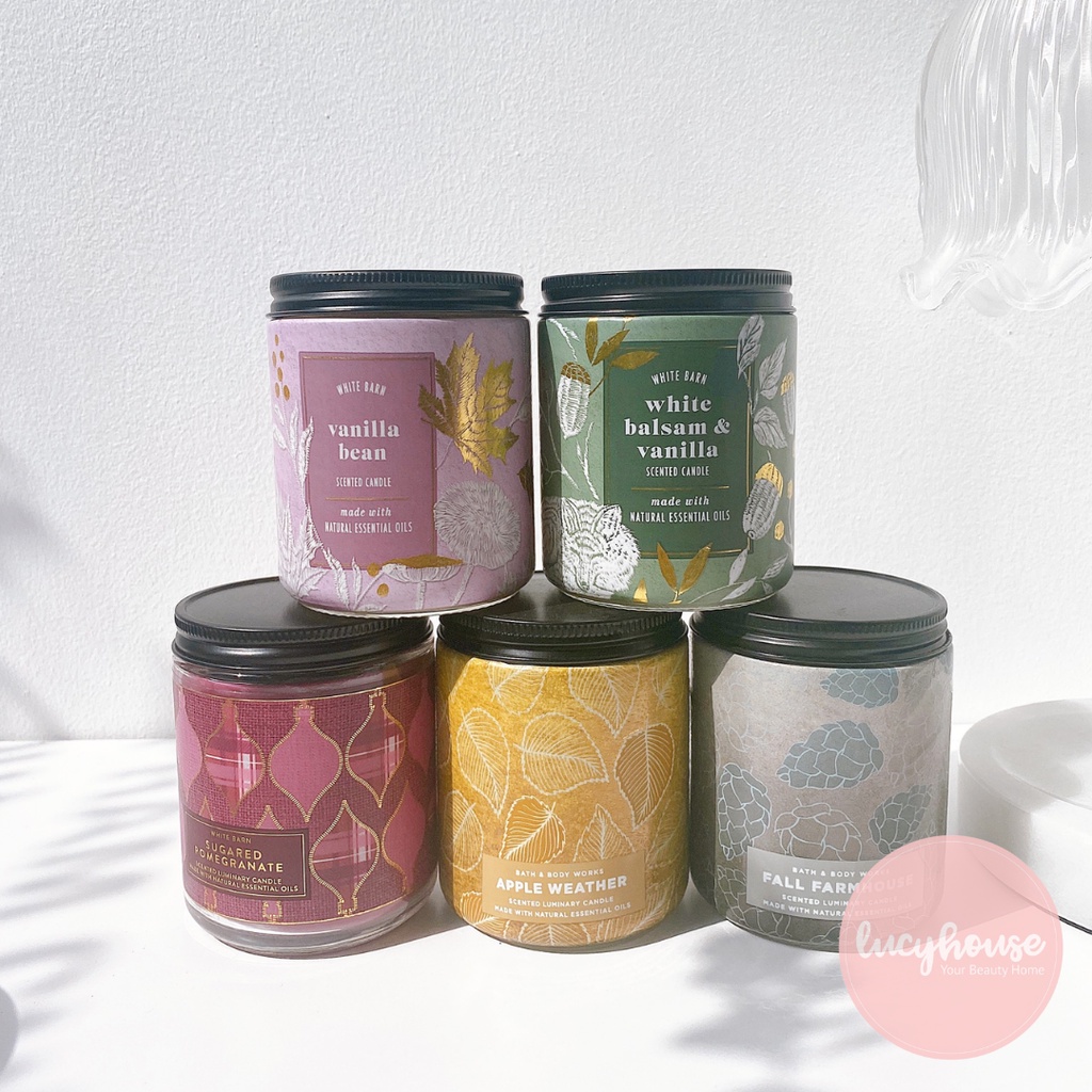Nến thơm Bath and Body Works 1 bấc 198g - Hàng có sẵn