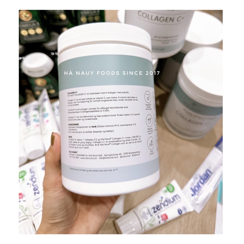 Bột Collagen Thuỷ Phân Da Cá Tuyết Nauy Hộp 225gr