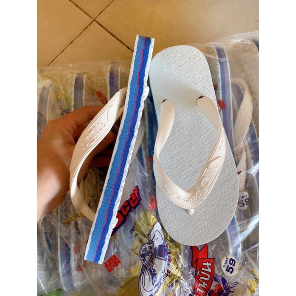 Dép lào trắng thái lan