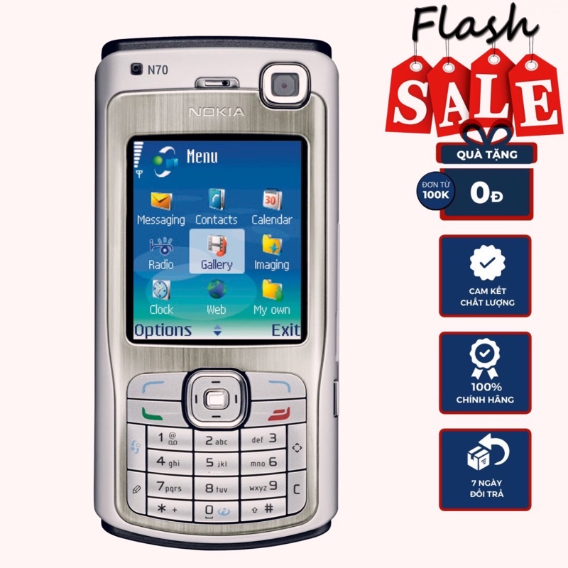 Điện Thoại Nokia N70 Huyền Thoại