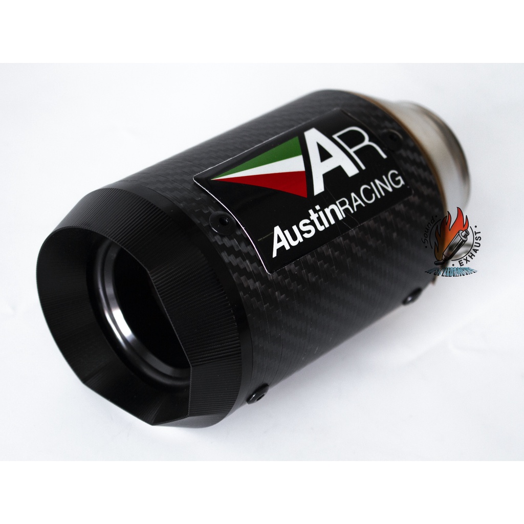 Pô Austin Racing Full Carbon Nhập Khẩu Cao Cấp