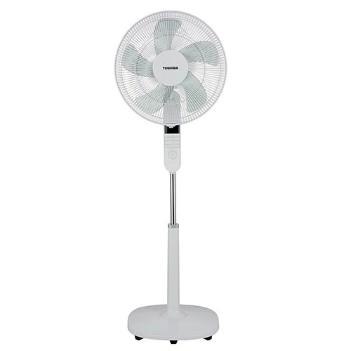 Quạt điện Toshiba F-LSA20 VN 5 cánh 3 tốc độ gió - Mới 100% - Bảo hành chính hãng 12 tháng - Màu trắng/Màu xám