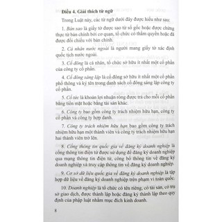 Sách Luật Doanh Nghiệp (Song Ngữ Việt - Anh (KT)