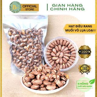 Hạt điều rang muối nguyên lụa 500gr