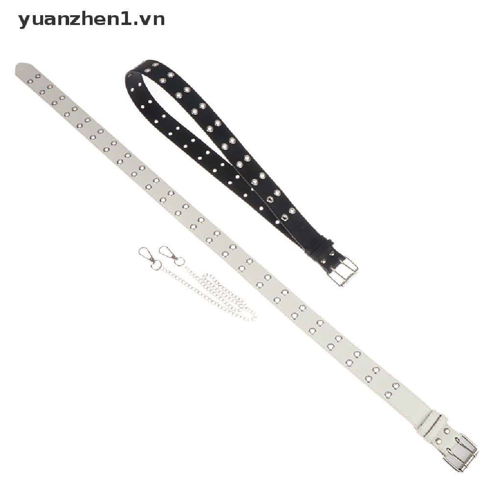 Thắt Lưng Lỗ Nhỏ Màu Trơn Thời Trang Cho Bé Trai