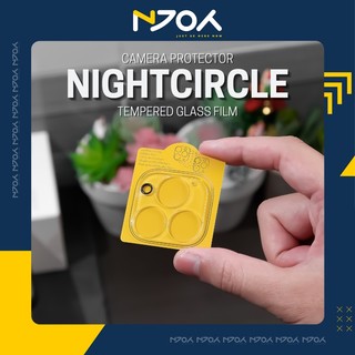 Kính Cường Lực Camera Nightcircle Độ Cứng 9h Bảo Vệ Toàn Diện Viền Đen 13 Pro Max 12 Pro Max 11 Pro Max Njoyshop