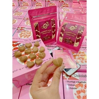 Áo Kẹo giảm cân Socola Đan Mạch Chokolade Vaegttab màu hồng