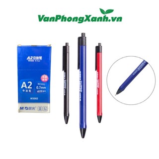 Bút bi M&G A2 0.7 mm W3002 xanh (1 chiếc)