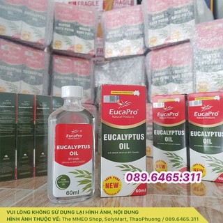 Dầu Khuynh Diệp EucaPro / Euky Bear (Hàng Úc) 60 ml