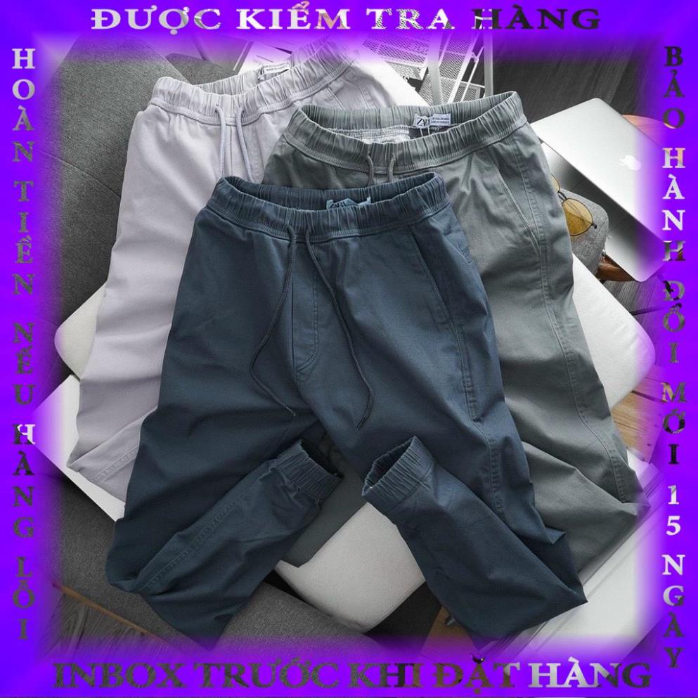 [QUẦN JOGGER CO DÃN CAO CẤP CHẤT VẢI KAKI FROM ÔM DÁNG CHUẨN MEN JG02 hanthien