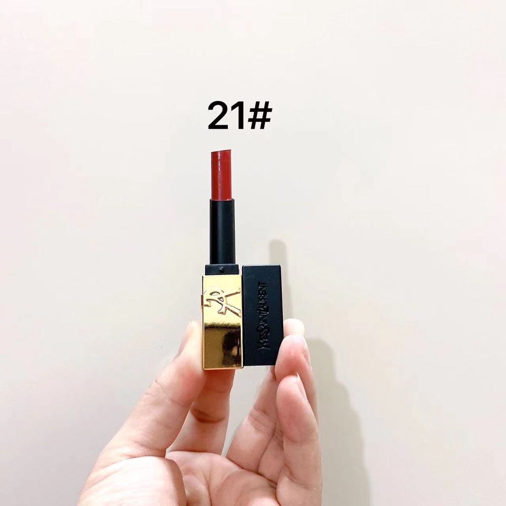 Bộ 3 Mẫu Thử Son Môi Thơm Saint Laurent 21 / 23 Chất Lượng Cao