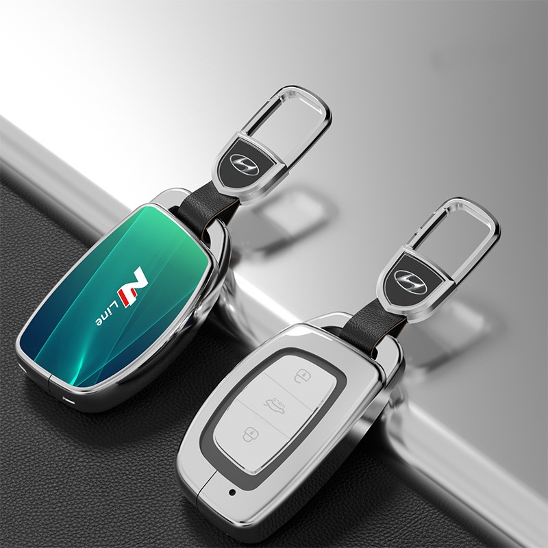 Bộ ốp khoá xe hơi hợp kim cho xe Hyundai i10, Elantra số tự động