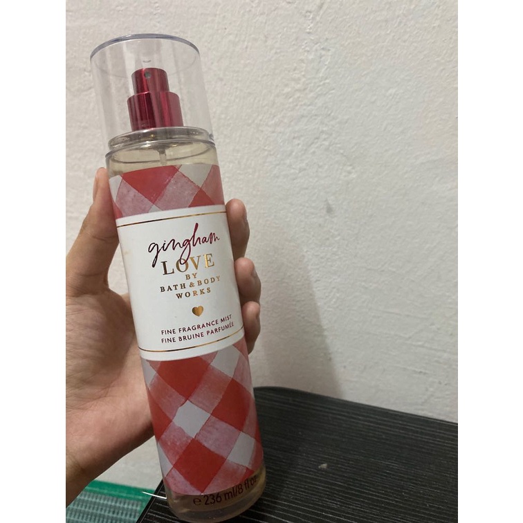 Xịt thơm toàn thân Bath & Body Works - Gingham | Gingham Love | Gingham Shimmer