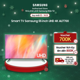 55AU7700 - Smart Tivi Samsung 4K Crystal UHD 55 inch UA55AU7700KXXV UA55AU7700