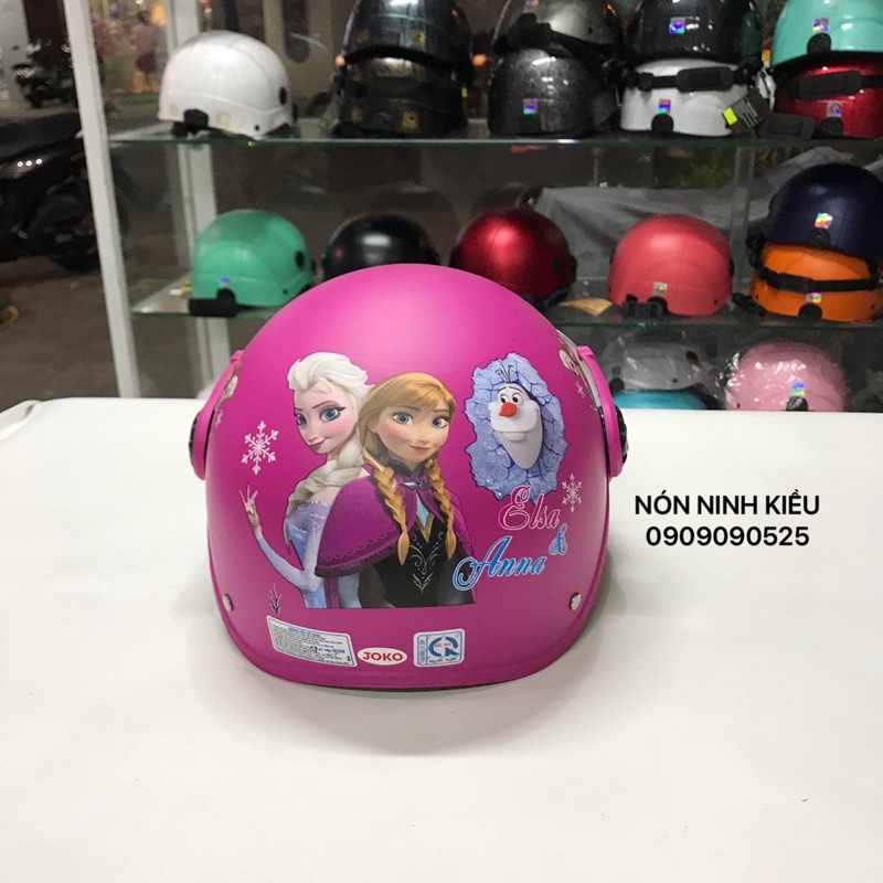 MŨ BẢO HIỂM TRẺ EM KÍNH  ELSA Form lớn