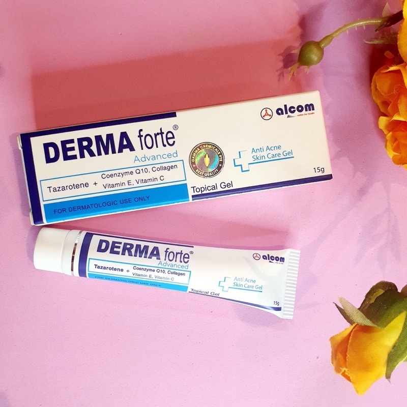 Kem giảm mụn, ngừa thâm, sáng da Derma Forte 15g