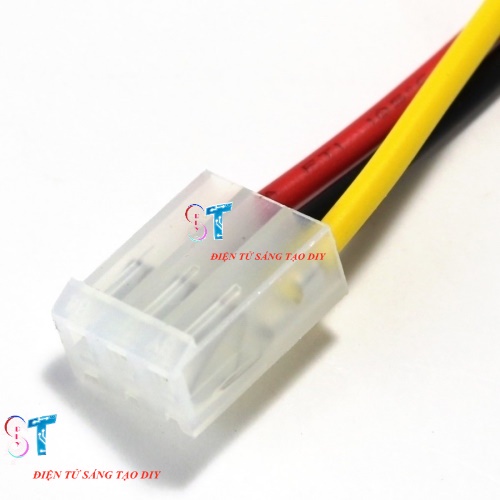 2 Dây Bus Header 3P CH3.96 20AWG 300mm 1 Đầu Cắm