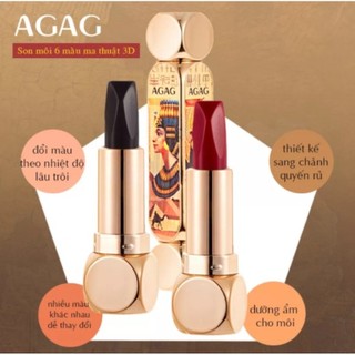 Son 6 Màu AGAG Ai Cập Cổ Đại Full Box