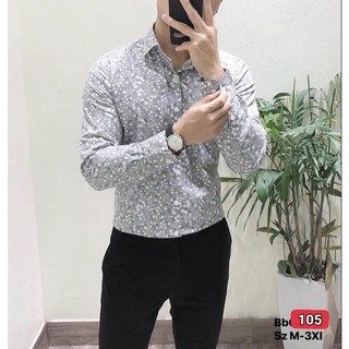 = 9 mẫu áo sơ mi nam họa tiết thêu đẹp hình giá rẻ chọn mẩu và size nhắn tin cho shop.
