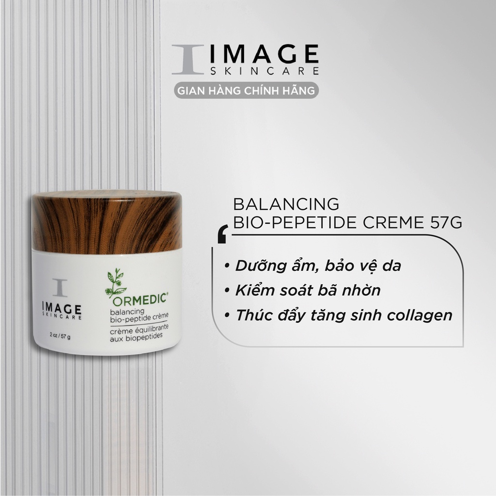 Kem dưỡng cân bằng da và chống lão hoá Image Skincare Ormedic Balancing Bio-Pepetide Creme 57g
