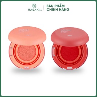 Má hồng dạng nước trang điểm dưỡng da siêu mịn nâng tông sáng tự nhiên Hàn Quốc The Face Shop Moisture Cushion Blush 8g