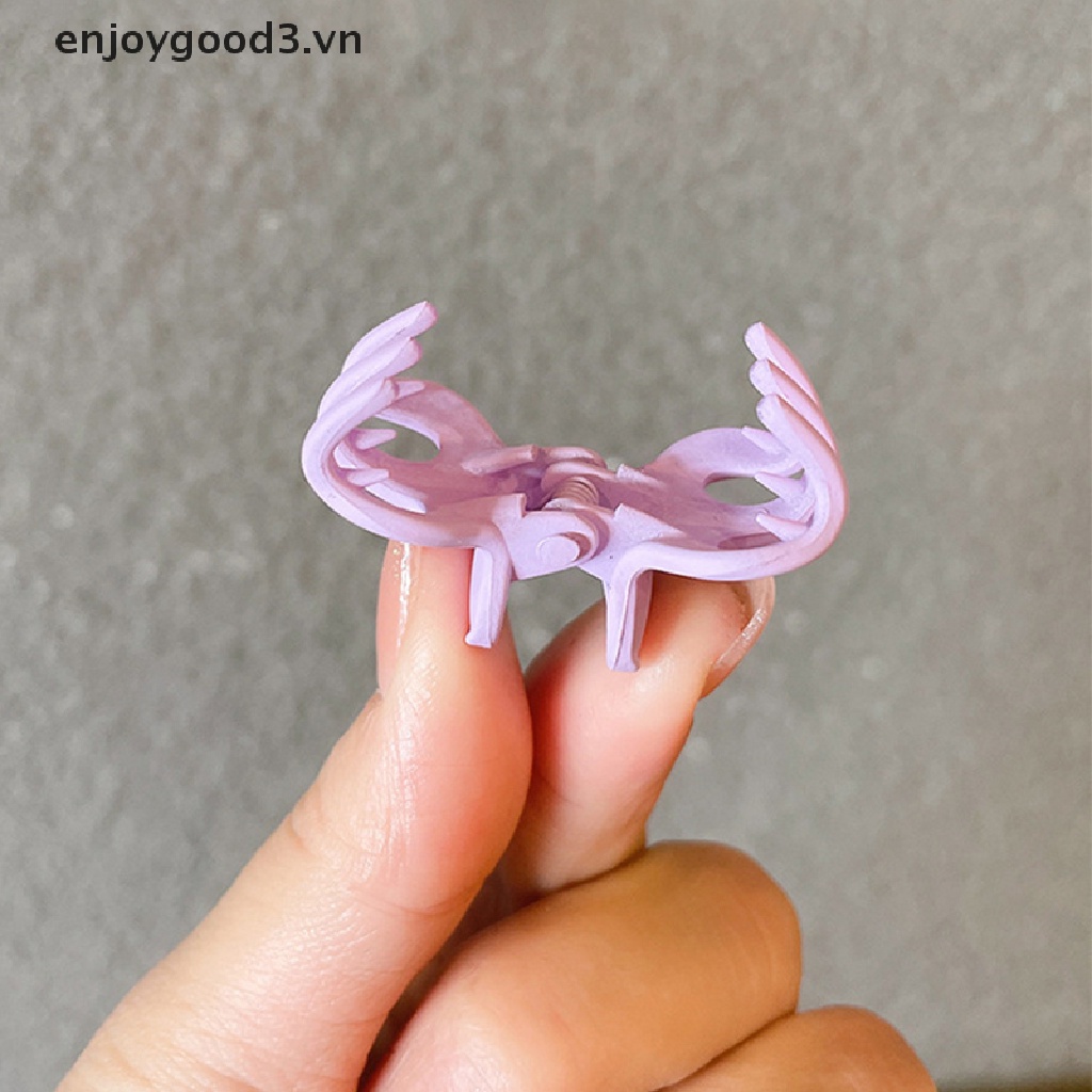 Set 10 Kẹp Tóc Nhựa Mini Thời Trang Cho Bé