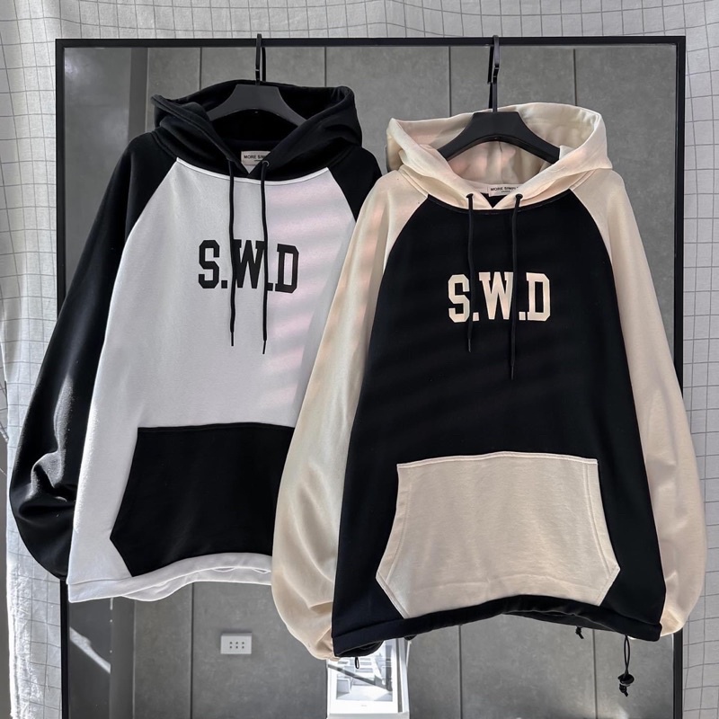 Áo Khoác Hoodie Form Rộng Unisex SINI Vải Nỉ Bông Dày Dặn - 84unisex