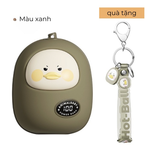 Máy sưởi  tay kiêm Sạc dự phòng dung tích lớn 5000mAh, máy sưởi mini cầm tay