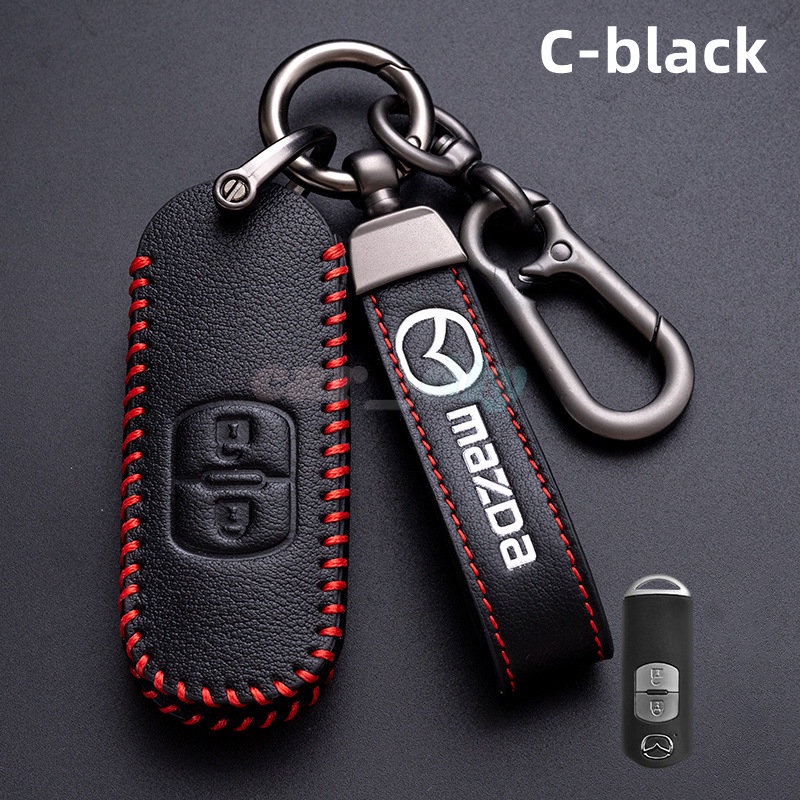Bao Da Chìa Khóa Điều Khiển Từ Xa Cho Mazda 2 3 6 Atenza Axela Demio Mazda 3 Alexa CX30 CX-30 CX-5 CX5 CX-3 CX3 CX7 CX8 CX-8 CX9 CX-9 2015-2017 2018 2019 2 / 3 Túi Đựng Đồ Đa Năng Tiện Lợi Dễ Sử Dụng