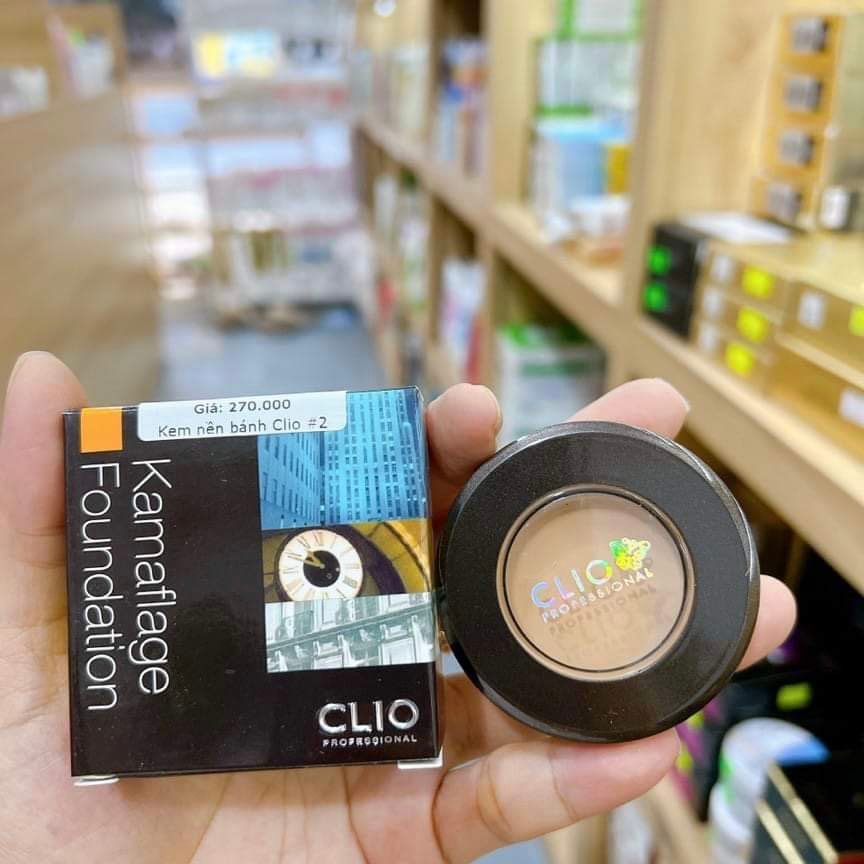 Kem Nền Che Khuyết Điểm Clio Kamaflage Foundation