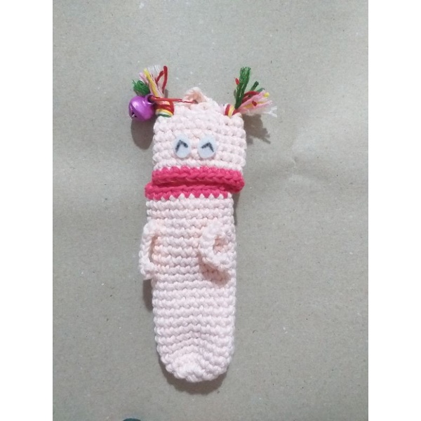 Túi đựng son bằng len