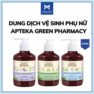 Dung dịch vệ sinh phụ nữ dạng gel Apteka Green Pharmacy [ Lavender, Trà xanh, Sữa, Hoa cúc)