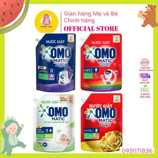 OMO Nước Giặt Matic Bền Đẹp Cửa Trên túi đỏ 2.0kg 2kg 2 kg Chiết Xuất Lựu Và Tre
