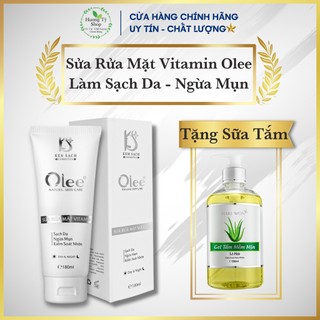Sữa rửa mặt vitamin olee làm sạch da và kiểm soát nhờn