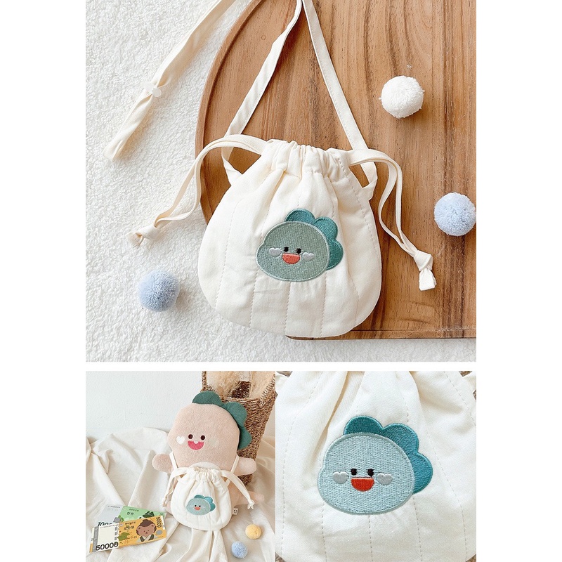 HÀNG ĐẸP - Túi đựng tỏi cho bé tránh vía cho bé sơ sinh