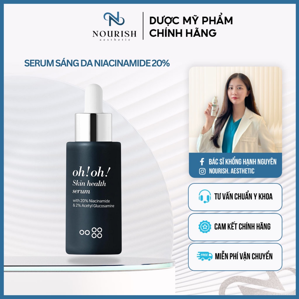 Tinh Chất Sáng Da Oh!Oh! Niacinamide 20%