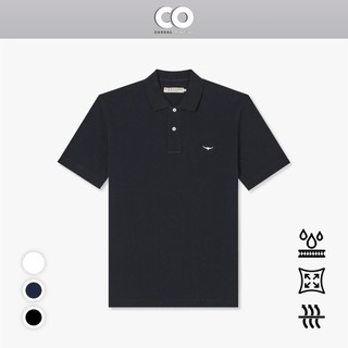  Áo polo nam basic R.M.W chất liệu 100% cotton thoáng mát co giãn tốt - Trắng, Navy, Đen