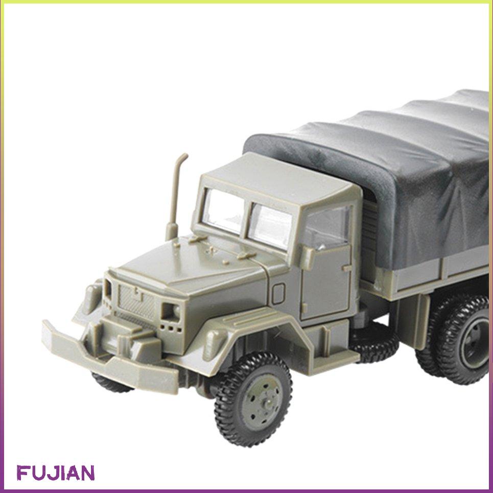 1:72 M35 Xe Tải Quân Sự 4D Bánh Bọc Thép Cao Su Không Lắp Ráp Mô Hình Đồ Chơi Hơi Quà Tặng