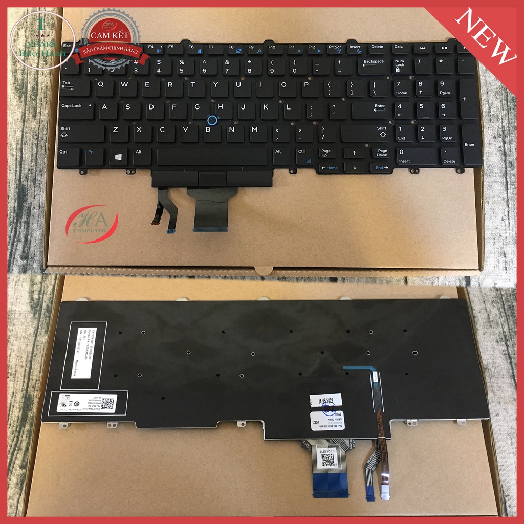 Bàn phím dell Precision 3520