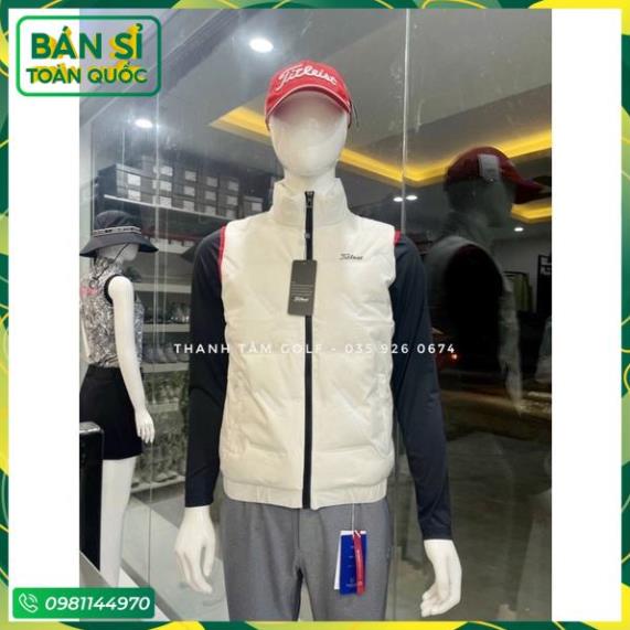 Áo Golf Gile Titleist Phao Lông Vũ Giữ Ấm Tốt- Áo Khoác Golf Nam Hàng có sẵn
