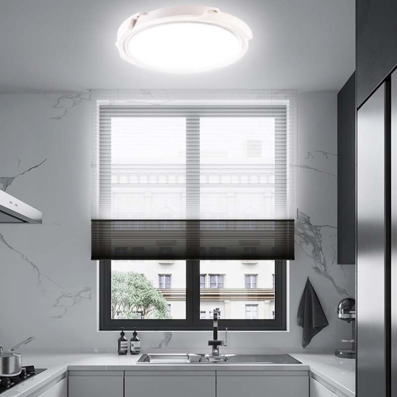 Đèn trần trong nhà LED năng lượng mặt trời Đèn led ốp trần năng lượng mặt trời chống nước chống sét siêu