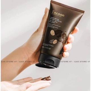 Tẩy da chết cà phê da mặt cocoon 150ml