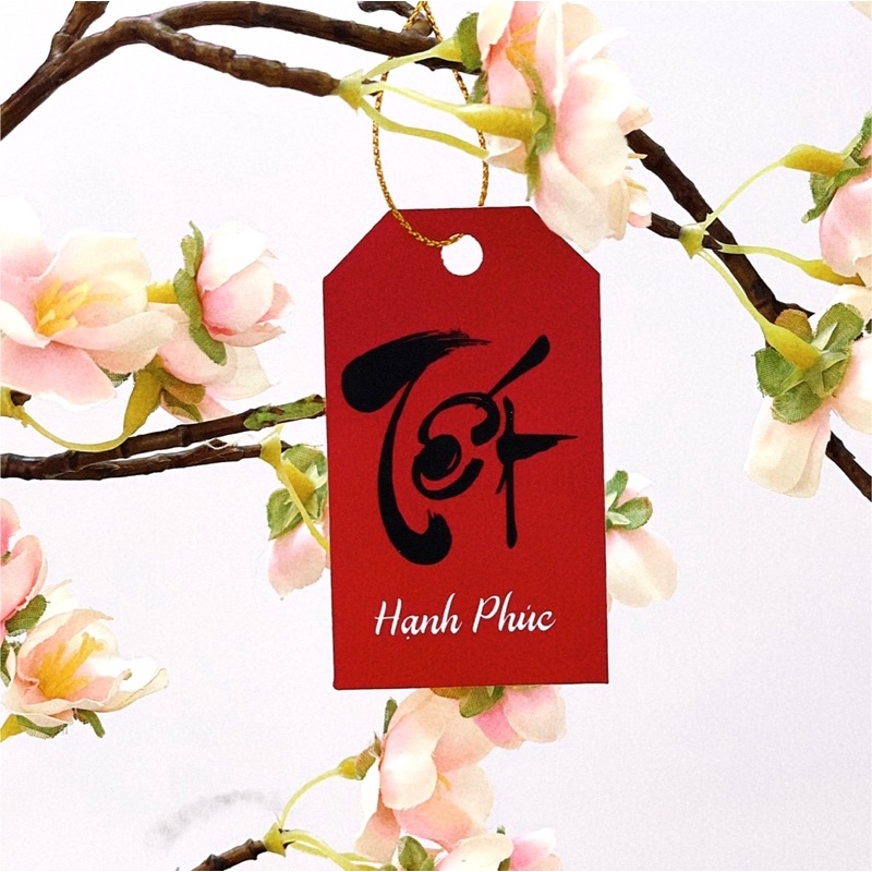 Combo 20 Tag Treo Quà Tết kích thước 4x7cm