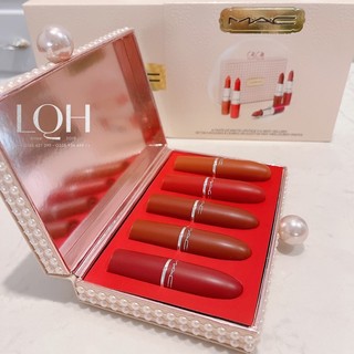 Set son MAC 5 cây Fullsize Matte hàng Limited