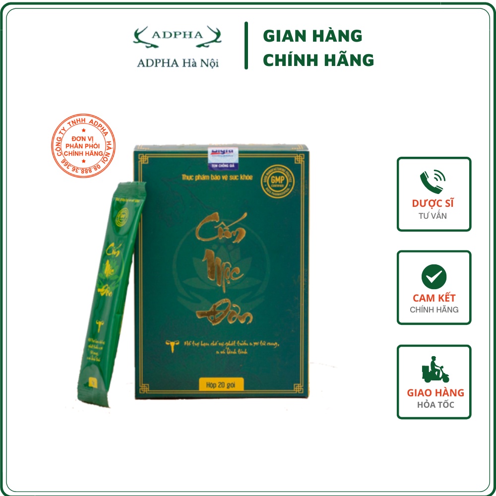 Cốm Una Mộc Đơn - Hỗ trợ hạn chế sự phát triển của khối u