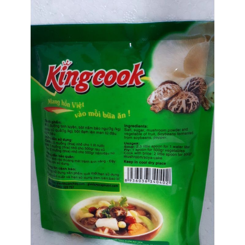 BỘT CANH RAU CỦ QUẢ VÀ NẤM BÀO NGƯ