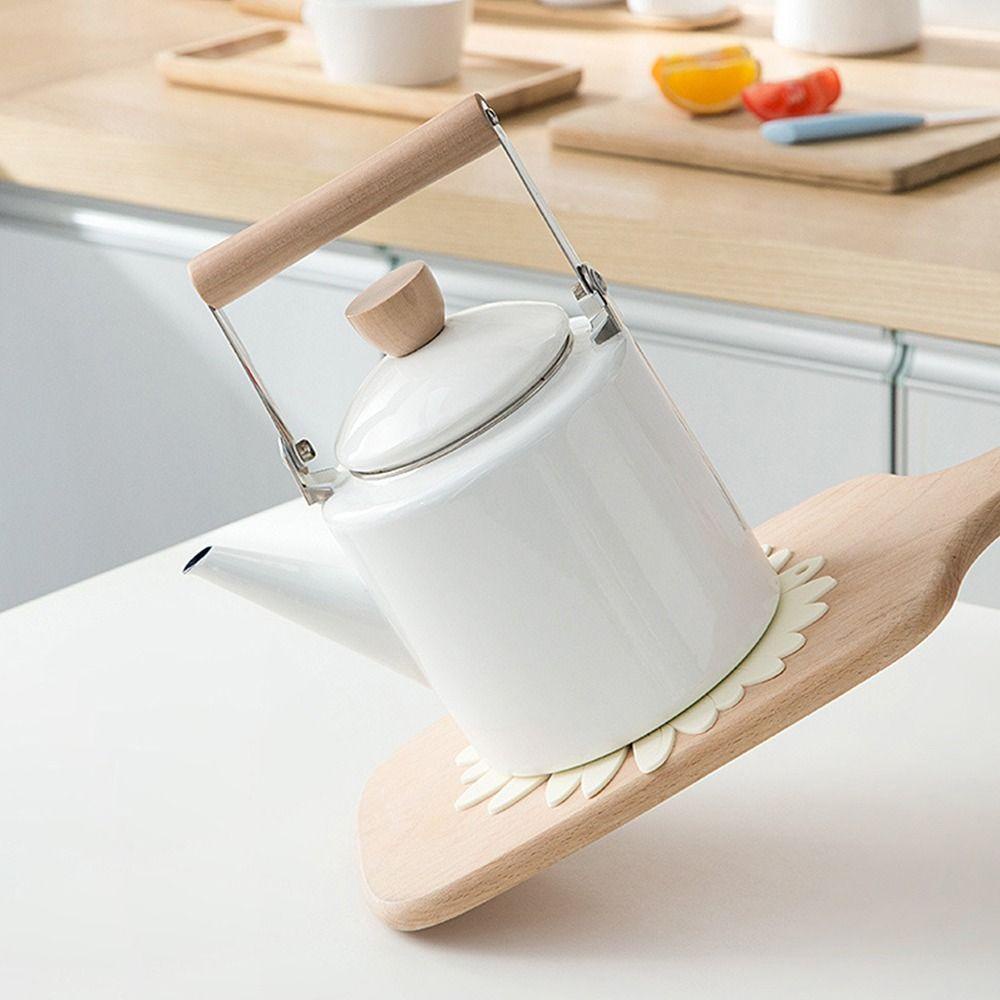 Bộ 2 Đế Lót Ly Bằng Silicone Có Chân Đứng