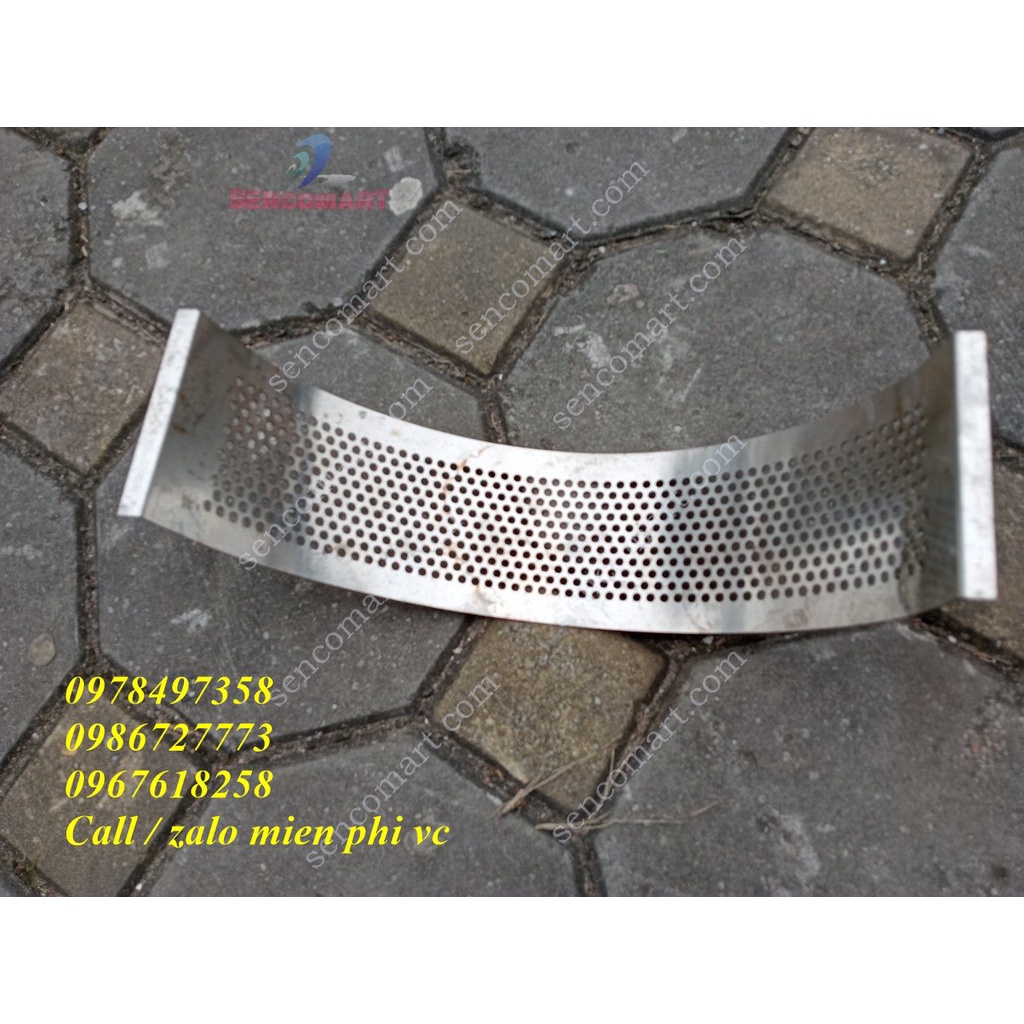 Sàng máy nghiền ngô bằng búa 100% inox