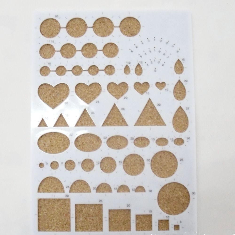 Bảng Giấy Quilling Họa Tiết Vui Nhộn Dùng Để Quấn Giấy Quilling DIY
