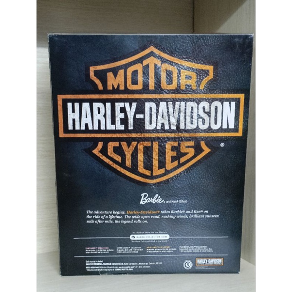 Búp bê barbie ken Harley Davidson gift set